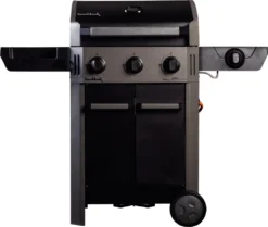BUSCHBECK Gasgrill Grenada 3 Brenner (13,2 KW) Maße L134 X B60 X H113 Cm Schwarz