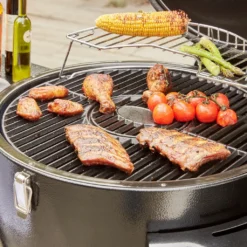 Grill Holzkohlegrill Grillwagen BBQ Barbecue Gusseisen Schwarz GRILLCHEF Kamado -Tepro Verkäufe 2024 c8aa07fffde9f89deb06ec3c4fdf603e