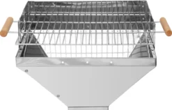 Tepro Edelstahl-Trichtergrill "Vista", Windschutz, Feuerwanne, Holzkohlegrill; 1066 -Tepro Verkäufe 2024 c91b016a1c86c86759cc7e0d85174869