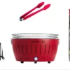 LotusGrill XL Starter-Set 1x XL Grill Feuerrot Mit USB-Anschluß, 1x Buchenholzkohle 2,5 Kg, 1x Brennpaste 200ml, 1x Zange, 1x Transport-Tragetasche XL - Der Raucharme Holzkohlegrill -Tepro Verkäufe 2024 c9a7e61a6e366fd0479c6b6b7d8f59e9