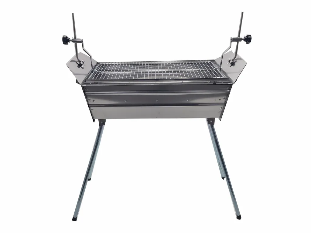 Mangal Ararat Edelstahl 2mm Schaschlikgrill Mit Verstellbarer Grillhöhe 4 Mangal Ararat Edelstahl 2mm Schaschlikgrill Mit Verstellbarer Grillhöhe – Bild 2