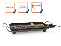 Princess Tischgrill/ Teppanyaki Grill 102300, Arbeitsfläche, Aluminium, Schwarz, Aluminium, 460 X 260 Mm, 6 Person(en) 14 Princess Tischgrill/ Teppanyaki Grill 102300, Arbeitsfläche, Aluminium, Schwarz, Aluminium, 460 X 260 Mm, 6 Person(en) -Tepro Verkäufe 2024 ca3eacb2e6793f1857d6a8ddcc679156
