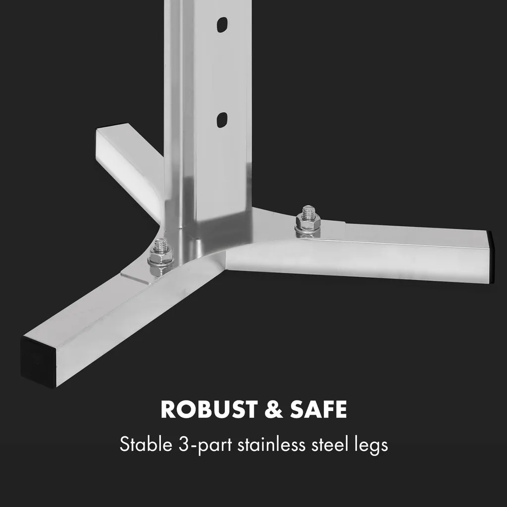 Klarstein Spanferkelgrill Drehspieß Mit Motor 12 Watt - Höhenverstellbar - Edelstahl Spanferkel Grill - Max 70 Kg - Silber Grillspieß Mit Motor Grill Drehspieß Mit Motor Spießbratengrill Mutzbratengrill 9 Klarstein Spanferkelgrill Drehspieß Mit Motor 12 Watt - Höhenverstellbar - Edelstahl Spanferkel Grill - Max 70 Kg - Silber Grillspieß Mit Motor Grill Drehspieß Mit Motor Spießbratengrill Mutzbratengrill – Bild 7