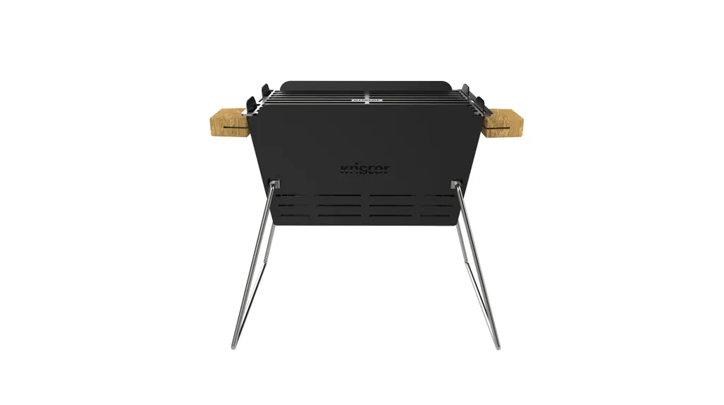 Knister Small Nicht Auseinanderziehbar, 28x20 Cm Grillfläche, 2.5kg, Stahl Feuerfest Pulverbeschichtet 7 Knister Small Nicht Auseinanderziehbar, 28x20 Cm Grillfläche, 2.5kg, Stahl Feuerfest Pulverbeschichtet – Bild 5