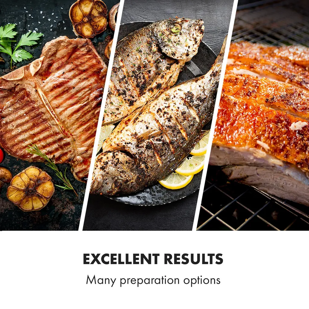 Klarstein Sauenland Mini Rotisserie-Grill ,Drehspieß ,Elektromotor: 4 Watt ,max. Beladung: 12 Kg ,höhenverstellbar ,Grillrost, Grillwanne, Drehspieß Und Standbeine Aus Edelstahl ,neues Standbein-Design Für Noch Besseren Halt ,silber 9 Klarstein Sauenland Mini Rotisserie-Grill ,Drehspieß ,Elektromotor: 4 Watt ,max. Beladung: 12 Kg ,höhenverstellbar ,Grillrost, Grillwanne, Drehspieß Und Standbeine Aus Edelstahl ,neues Standbein-Design Für Noch Besseren Halt ,silber – Bild 7