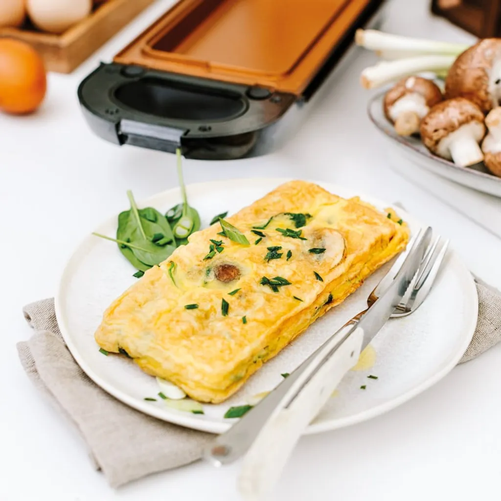 LIVINGTON FlipSwitch | Drehbarer Multifunktionsgrill | Kombigerät | Inkl. 3 Antihaftbeschichtete Wechseleinsätzen | Spülmaschinengeeignet | Grillen, Toasten, Backen, Überbacken Und Rösten | 800W 8 LIVINGTON FlipSwitch | Drehbarer Multifunktionsgrill | Kombigerät | Inkl. 3 Antihaftbeschichtete Wechseleinsätzen | Spülmaschinengeeignet | Grillen, Toasten, Backen, Überbacken Und Rösten | 800W – Bild 6