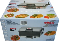 Silex 610 15004 Multigrill Jumbo Kontaktgrill, Edelstahlgehäuse, 2000 Watt, Thermostat 20 Silex 610 15004 Multigrill Jumbo Kontaktgrill, Edelstahlgehäuse, 2000 Watt, Thermostat -Tepro Verkäufe 2024 d00f17f826e22618f6d0ab06f4a9f28a