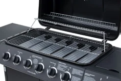 El Fuego Gasgrill / Grillwagen Dayton 6+1 Schwarz Grillfläche 69x35cm -Tepro Verkäufe 2024 d0f57d4fc65736647d68680ee517f2d8