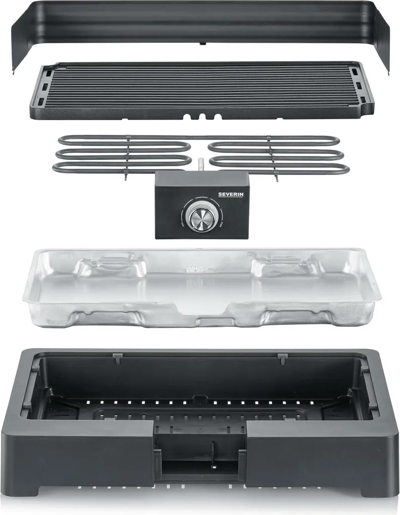 SEVERIN Tischgrill PG 8562 2.200 Watt Schwarz 6 SEVERIN Tischgrill PG 8562 2.200 Watt Schwarz – Bild 4