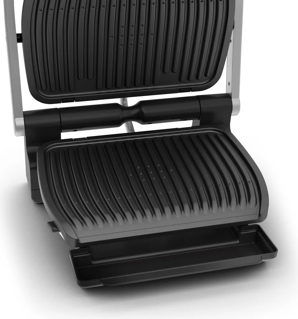 TEFAL GC707D Optigrill Deluxe Kontaktgrill (2000 Watt, Abnehmbare Platten, Automatische Programme, 5 Temperaturstufen, Spülmaschinenfeste Teile, Sensor-Technologie) 7 TEFAL GC707D Optigrill Deluxe Kontaktgrill (2000 Watt, Abnehmbare Platten, Automatische Programme, 5 Temperaturstufen, Spülmaschinenfeste Teile, Sensor-Technologie) – Bild 5