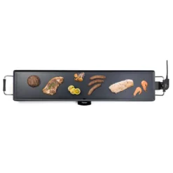 Bestron Elektrische XXXL Plancha-/Teppanyaki-Grillplatte Mit Antihaftbeschichtung, Grillspaß Für Bis Zu 10 Personen, Extra Lange Grillfläche, 2.000 Watt, Farbe; Schwarz 15 Bestron Elektrische XXXL Plancha-/Teppanyaki-Grillplatte Mit Antihaftbeschichtung, Grillspaß Für Bis Zu 10 Personen, Extra Lange Grillfläche, 2.000 Watt, Farbe; Schwarz -Tepro Verkäufe 2024 d64e42e69ef614e322b635d278273a91