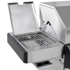 TAINO PLATINUM 4+2 Gasgrill Komplett Edelstahl 4-Brenner Silber Grillwagen BBQ Keramik-Brenner Backburner Sear-Zone Piezozündung Seitenkocher Gusseisen-Roste 20 TAINO PLATINUM 4+2 Gasgrill Komplett Edelstahl 4-Brenner Silber Grillwagen BBQ Keramik-Brenner Backburner Sear-Zone Piezozündung Seitenkocher Gusseisen-Roste -Tepro Verkäufe 2024 d76df3f2806aef7cd363898ba8acc262 1