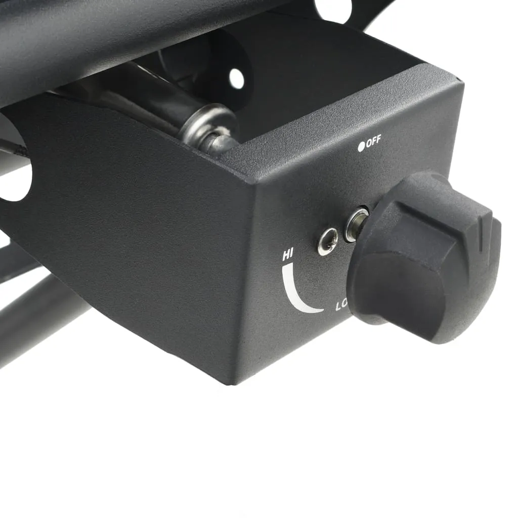 VidaXL Tragbarer Gasgrill Mit Brenner Schwarz 8 VidaXL Tragbarer Gasgrill Mit Brenner Schwarz – Bild 6