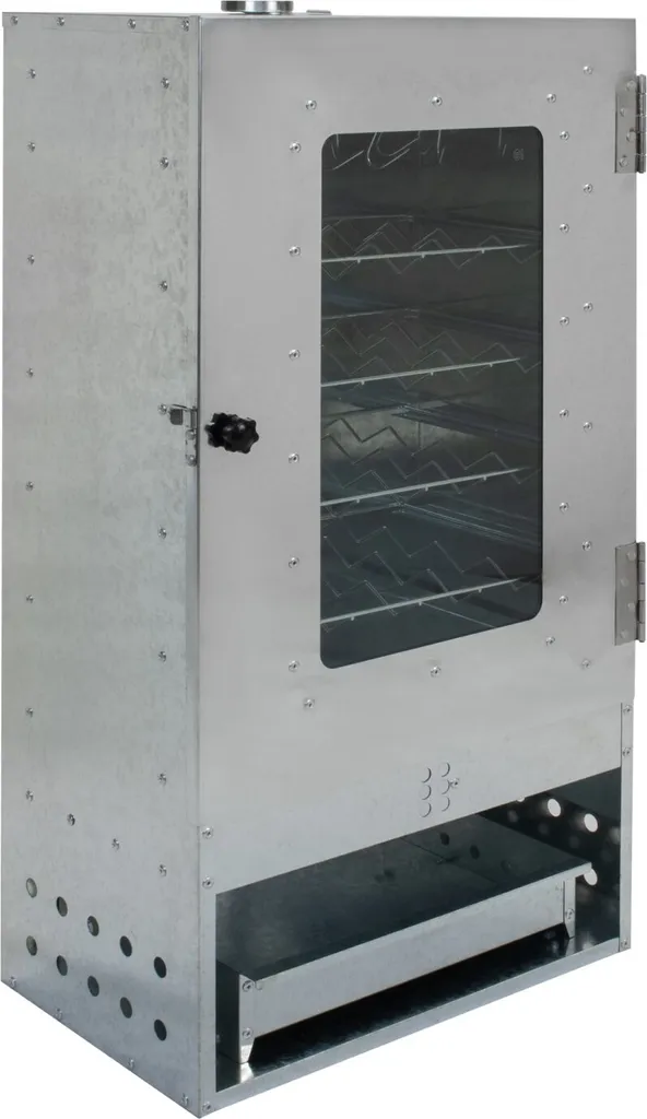 Eversmoke Räucherofenset Magnum Power Pro Mit Scheibe Inkl. 5,5kW Brenner, Thermometer, Mehl & Lake, 46x28x86cm - 1Stück 6 Eversmoke Räucherofenset Magnum Power Pro Mit Scheibe Inkl. 5,5kW Brenner, Thermometer, Mehl & Lake, 46x28x86cm - 1Stück – Bild 4