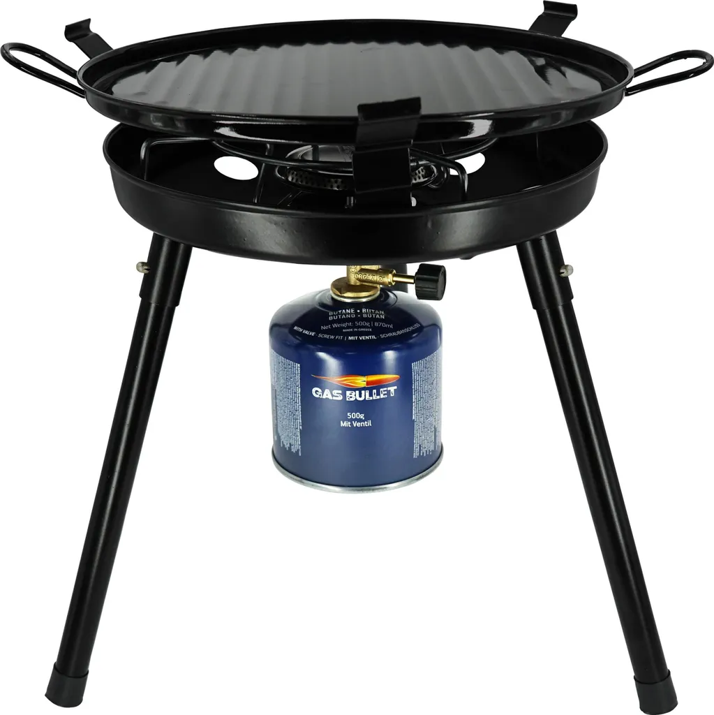 Gas Bullet Grillmaster Gasgrill Mit Wok Und Grillpfanne 5 Gas Bullet Grillmaster Gasgrill Mit Wok Und Grillpfanne – Bild 3