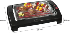 CLATRONIC Barbecue-Tischgrill BQ 2977 N Schwarz -Tepro Verkäufe 2024 db6b22d5b269aa57f3fcec206e023409