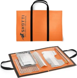 SKOTTI Gasgrill + 4 X 500g Kartusche In SET - Ready-to-go #grill.einfach.überall - Edelstahl -Tepro Verkäufe 2024 dbf0eb2d1726c834eda07686b9d04e80