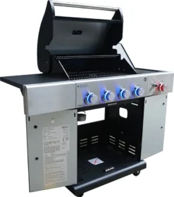 Vaiko Gasgrill 4 Edelstahl Brenner + 800°C Infrarot Keramik Brenner Prime Zone -Tepro Verkäufe 2024 dc7c99b2b59f4e55f94f10b415f74753
