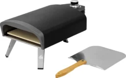 Tepro Gas Pizzaofen Burnsville Für Outdoor, Pizzastein Aus Cordierite, Inkl. Pizzaschaufel