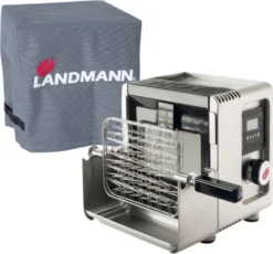 LANDMANN Hochtemperaturgrill LM800 Gasgrill Steakgriller BEEF BBQ 800° Edelstahl -Tepro Verkäufe 2024 dd3b70eb790cadf611073762dd386666