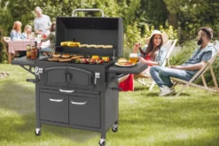 El Fuego Holzkohlegrill Grand Ontario Grillfläche 81x46cm -Tepro Verkäufe 2024 de35ea4cac03450face502777c883ee9