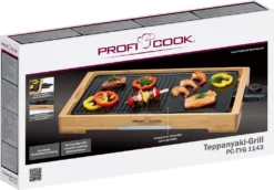 ProfiCook Teppanyaki-Grill PC-TYG 1143 Mit UmweltfreundlichemBambusrahmen 19 ProfiCook Teppanyaki-Grill PC-TYG 1143 Mit UmweltfreundlichemBambusrahmen -Tepro Verkäufe 2024 de742535b6b4f9075c565d23e05fc5bf