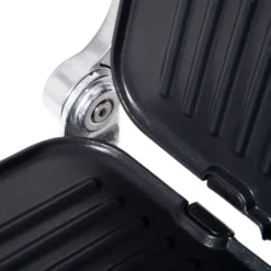 HOMCOM Kontaktgrill 95° Aufklappbar Optigrill Intelligente Zeitkontrolle Multi-Funktionen 2100 W Tischgrill 8 Modi 220-240V/50Hz Alu+Stahl Silber+Schwarz 38 X 33 X 20 Cm -Tepro Verkäufe 2024 dec0ba20ad77ad42f249aee0ad87837d