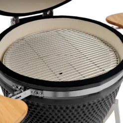 BBQ-Toro Kamado Grill Holzkohlegrill Ø 46 Cm "KURO" Mit Bambusablage, Thermometer, Schwarz -Tepro Verkäufe 2024 df5d52007e2deec43fc601019e313be4