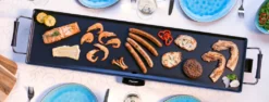 Bestron Elektrischer Tischgrill, XXL Plancha-/Teppanyaki-Grillplatte Mit Antihaftbeschichtung, Grillspaß Für Bis Zu 8 Personen, Extra Lange Grillfläche, 1.800 Watt, Farbe; Schwarz 10 Bestron Elektrischer Tischgrill, XXL Plancha-/Teppanyaki-Grillplatte Mit Antihaftbeschichtung, Grillspaß Für Bis Zu 8 Personen, Extra Lange Grillfläche, 1.800 Watt, Farbe; Schwarz -Tepro Verkäufe 2024 dfd4baf4bedf912dd5074caa4f3f7fd6
