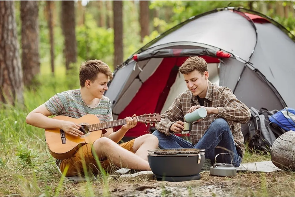 Holzkohle Tischgrill Rund Vesuvio Mit Aktivbelüftung 10 Holzkohle Tischgrill Rund Vesuvio Mit Aktivbelüftung – Bild 8