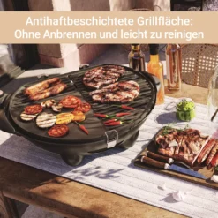 SUNTEC Elektrogrill BBQ-9295 Auch Als Tischgrill Geeignet | Grill Mit Abnehmbarem Deckel Und Regulierbaren Thermometer | Ideal Für Balkon, Garten, Outdoor Und Camping | Barbecue Für Mehrere Personen 13 SUNTEC Elektrogrill BBQ-9295 Auch Als Tischgrill Geeignet | Grill Mit Abnehmbarem Deckel Und Regulierbaren Thermometer | Ideal Für Balkon, Garten, Outdoor Und Camping | Barbecue Für Mehrere Personen -Tepro Verkäufe 2024 e25f7172eab0f9a1dbb1b324fb74888e