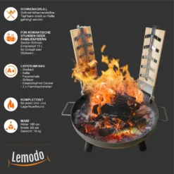 Grill Schwenkgrill Feuerschale Mit Topf Und 2 Flammlachs-Haltern 2341 34 Grill Schwenkgrill Feuerschale Mit Topf Und 2 Flammlachs-Haltern 2341 -Tepro Verkäufe 2024 e2c17c241e9b94b551b3cb3813518080