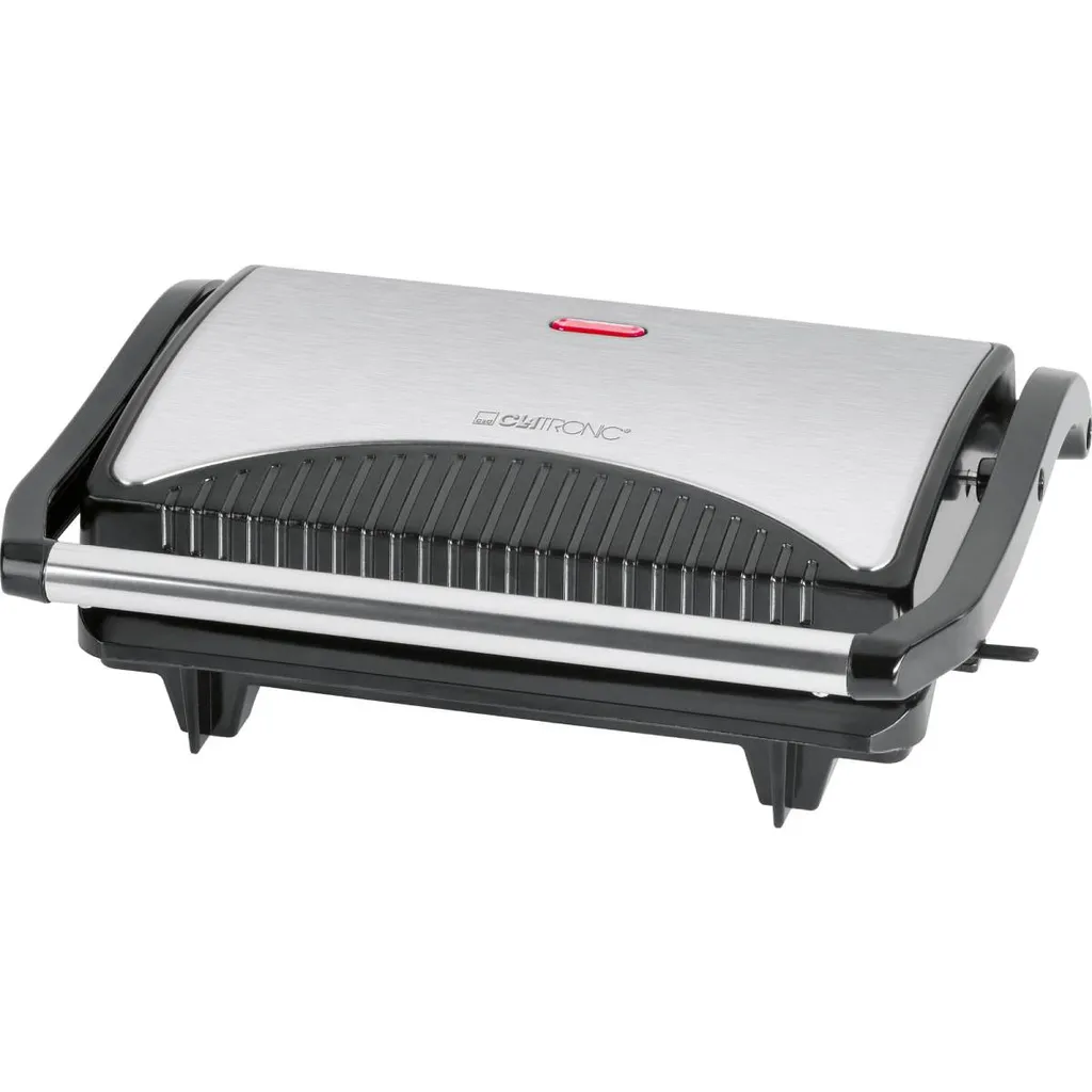 Clatronic Edelstahl Tischgrill Elektro-Grill Kontaktgrill MG 3519 3 Clatronic Edelstahl Tischgrill Elektro-Grill Kontaktgrill MG 3519