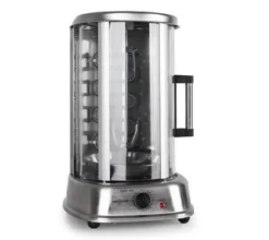 OneConcept Kebap Master Pro - Dönergrill, Hähnchengrill, Gyrosgrill, Vertikalgrill, Drehgrill Mit Drehspieß, Elektro-/ Tischgrill Für Zu Hause, Max. 1500 Watt, 360° Hitzeverteilung, Silber 10 OneConcept Kebap Master Pro - Dönergrill, Hähnchengrill, Gyrosgrill, Vertikalgrill, Drehgrill Mit Drehspieß, Elektro-/ Tischgrill Für Zu Hause, Max. 1500 Watt, 360° Hitzeverteilung, Silber -Tepro Verkäufe 2024 e51bc69adcc156ffd09e2aee1b6e6258