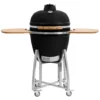 BBQ-Toro Kamado Grill Holzkohlegrill Ø 46 Cm "KURO" Mit Bambusablage, Thermometer, Schwarz -Tepro Verkäufe 2024 e53453552d9e8fb07db28d68f88c275b
