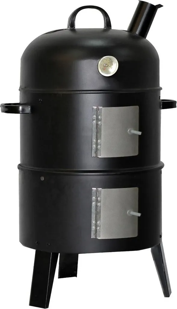 Garden Pleasure Holzkohle Grill Barbecue Räucherofen Grilltonne Smoker Garten 3 Garden Pleasure Holzkohle Grill Barbecue Räucherofen Grilltonne Smoker Garten