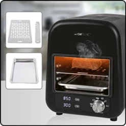 Clatronic EBG 3760 Elektro Beef-Grill, Keramischer Infrarot- Hochleistungsbrenner Mit 1600 Watt, Perfekte Steakergebnisse In Unter 45 Sekunden, 5 Elektrische Grillprogramme, LED-Display, In- Und Outdoor Schwarz -Tepro Verkäufe 2024 e72897816ce76d1178bf7c178f946a8d