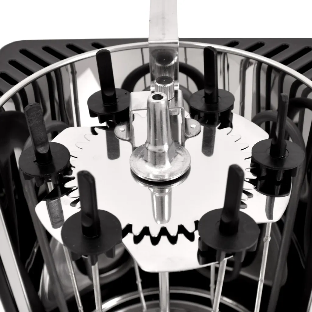 Syntrox Döner & Dreh Grill Badajoz Mit Zubehör 6 Syntrox Döner & Dreh Grill Badajoz Mit Zubehör – Bild 4