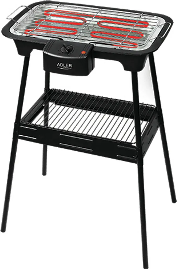 Adler 2in1 Standgrill BBQ Grill Partygrill Tischgrill Standtischgrill Elektro Grill 2000 Watt 4 Adler 2in1 Standgrill BBQ Grill Partygrill Tischgrill Standtischgrill Elektro Grill 2000 Watt – Bild 2