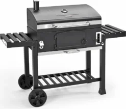 TAINO HERO XXL Smoker Holzkohle-Grill BBQ Grillwagen Standgrill