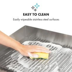 Klarstein Grillmeile 3000R Pro Gusseisen Grillplatte Elektrisch, Grillfläche: 54,5 X 35 Cm (geriffelt), Stufenlos 50-300 °C, 3000 Watt, Profi Elektrogrill Mit Spritzschutz, Edelstahl 18 Klarstein Grillmeile 3000R Pro Gusseisen Grillplatte Elektrisch, Grillfläche: 54,5 X 35 Cm (geriffelt), Stufenlos 50-300 °C, 3000 Watt, Profi Elektrogrill Mit Spritzschutz, Edelstahl -Tepro Verkäufe 2024 e9990441c55c004eaf5399c7534c7dda