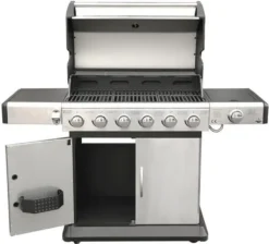El Fuego Gasgrill / Grillwagen Deluxe 6+1 Brenner Grillfläche 80x41cm -Tepro Verkäufe 2024 ea8b7b6baae110ed341975c83bc439a2