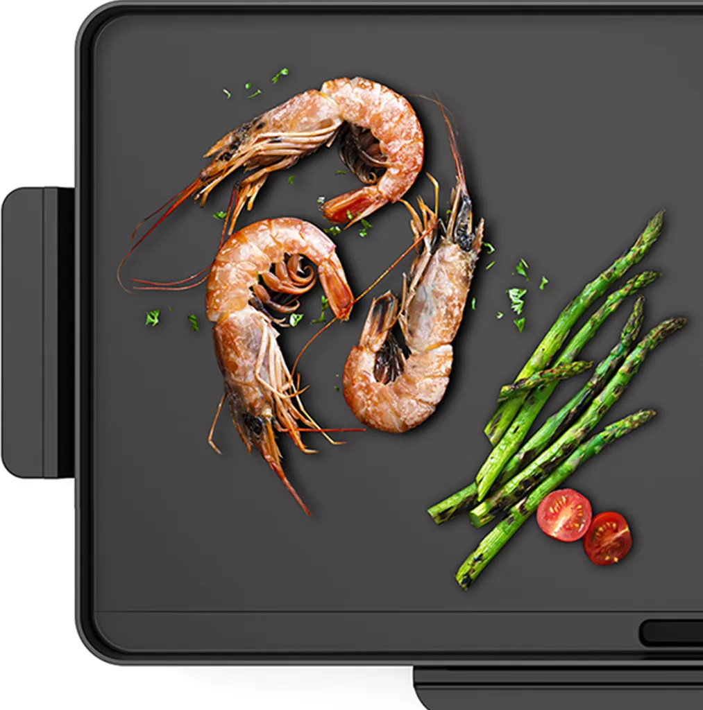 Black & Decker Grill Black+Decker BXGD2200E Elektrisch Antihaftbeschichtung 4 Black & Decker Grill Black+Decker BXGD2200E Elektrisch Antihaftbeschichtung – Bild 2