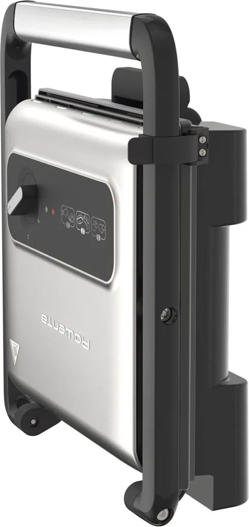 Tefal Kontaktgrill Inicio GC242D, Schwarz, Edelstahl, Rechteckig, Drehregler, 288 X 258 Mm, Scharnier, Fertig 4 Tefal Kontaktgrill Inicio GC242D, Schwarz, Edelstahl, Rechteckig, Drehregler, 288 X 258 Mm, Scharnier, Fertig – Bild 2