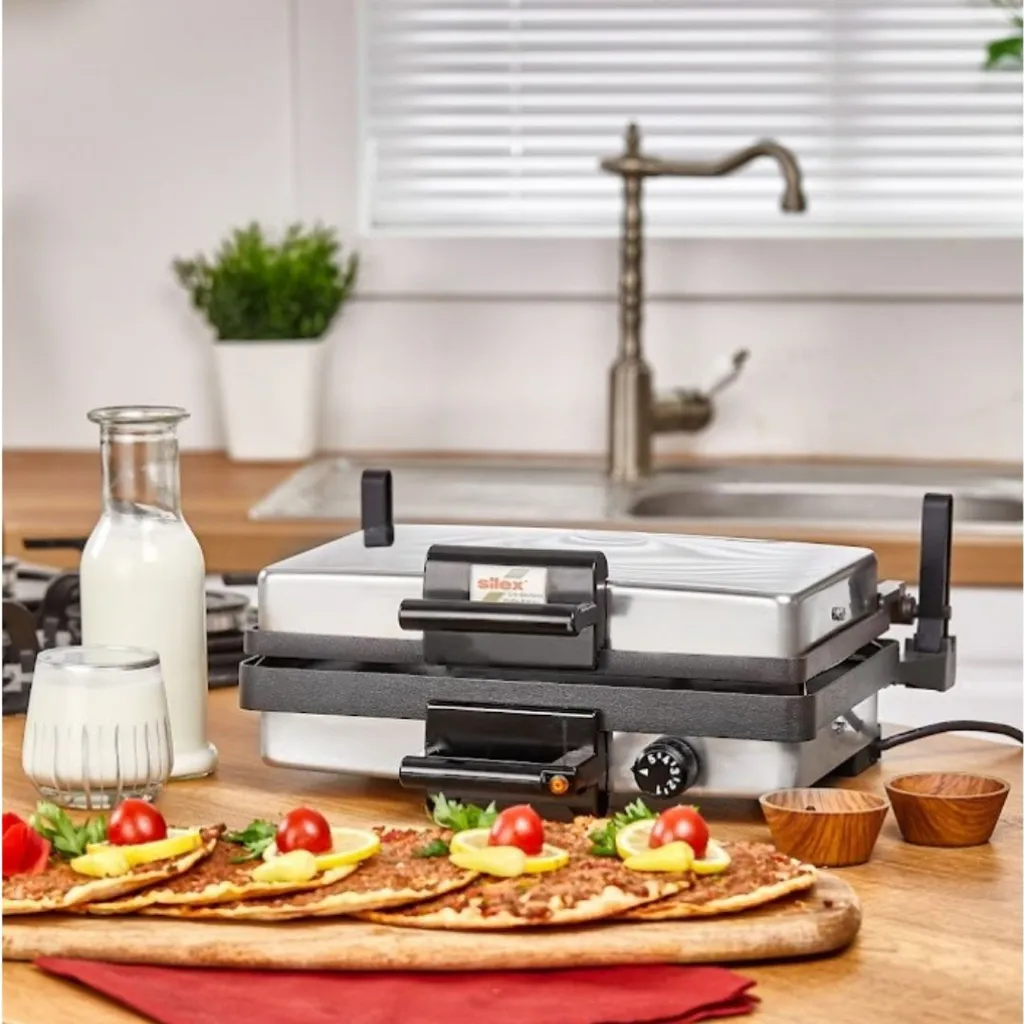 Silex Multigrill Kontaktgrill Silber 610.15.004 Toaster Lahmacun Makinasi 12 Silex Multigrill Kontaktgrill Silber 610.15.004 Toaster Lahmacun Makinasi – Bild 10