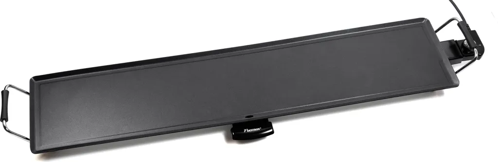 Bestron Elektrische XXXL Plancha-/Teppanyaki-Grillplatte Mit Antihaftbeschichtung, Grillspaß Für Bis Zu 10 Personen, Extra Lange Grillfläche, 2.000 Watt, Farbe; Schwarz 3 Bestron Elektrische XXXL Plancha-/Teppanyaki-Grillplatte Mit Antihaftbeschichtung, Grillspaß Für Bis Zu 10 Personen, Extra Lange Grillfläche, 2.000 Watt, Farbe; Schwarz