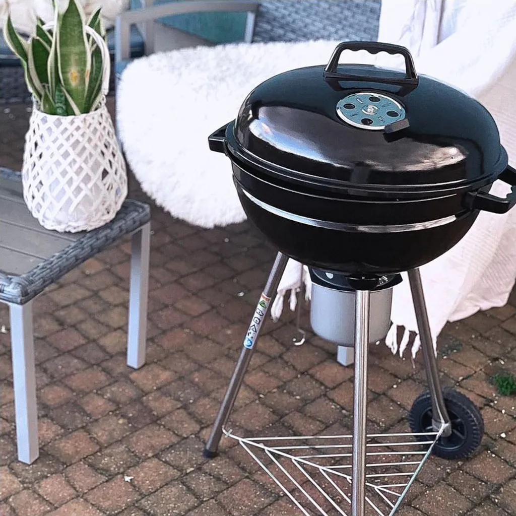 NABBI Gartengrill MIR-2285 - Schwarz 6 NABBI Gartengrill MIR-2285 - Schwarz – Bild 4