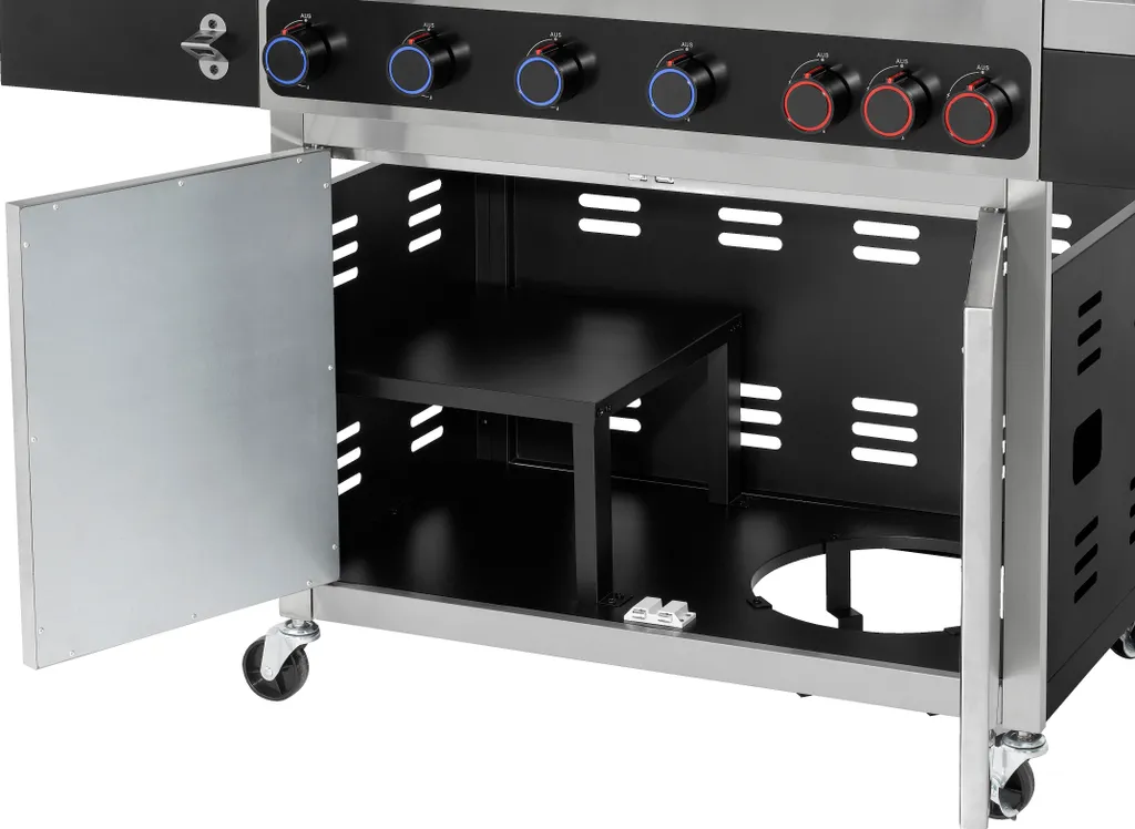 Tepro Edelstahl Gasgrill Keansburg 6 Special Edition, 6-Brenner Inkl. Powerzone Plus Infrarot-Backburner Plus Infrarotseitenbrenner 6 Tepro Edelstahl Gasgrill Keansburg 6 Special Edition, 6-Brenner Inkl. Powerzone Plus Infrarot-Backburner Plus Infrarotseitenbrenner – Bild 4