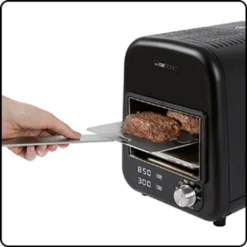 Clatronic EBG 3760 Elektro Beef-Grill, Keramischer Infrarot- Hochleistungsbrenner Mit 1600 Watt, Perfekte Steakergebnisse In Unter 45 Sekunden, 5 Elektrische Grillprogramme, LED-Display, In- Und Outdoor Schwarz -Tepro Verkäufe 2024 f2530017fc17933e2d82b2c2f439cb2c