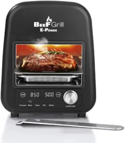 GOURMETmaxx 08100 Elektrischer Tischgrill, 1600 Watt, Thermostat -Tepro Verkäufe 2024 f2bb0a4015b4096cc9c3f3631b7ef219